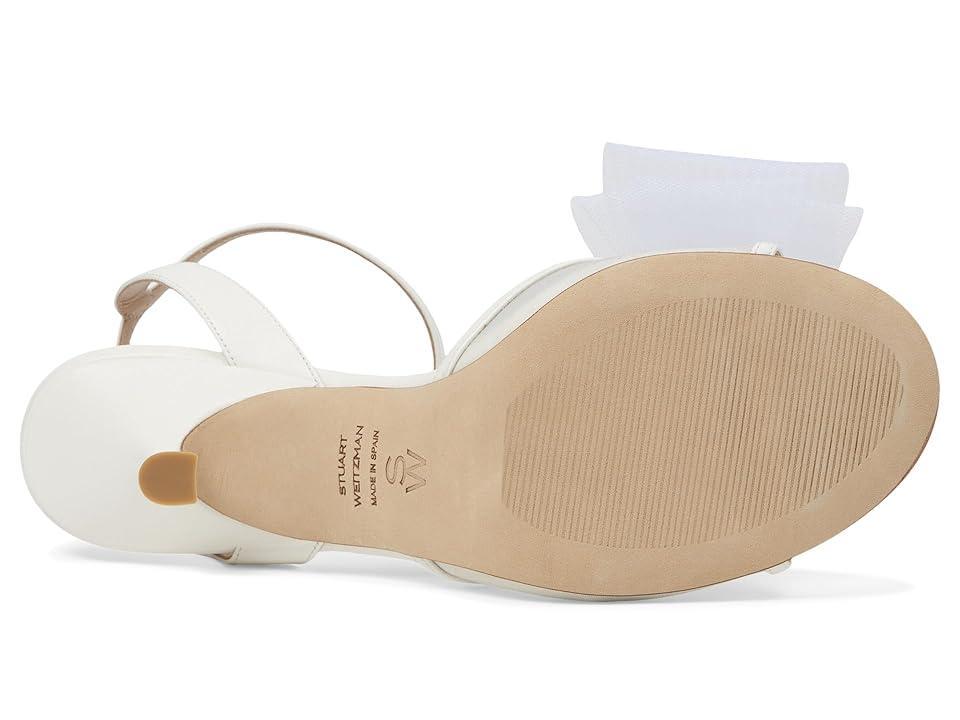 Stuart Weitzman Womens Blushing Bow 75 Mid Heel Sandals Product Image