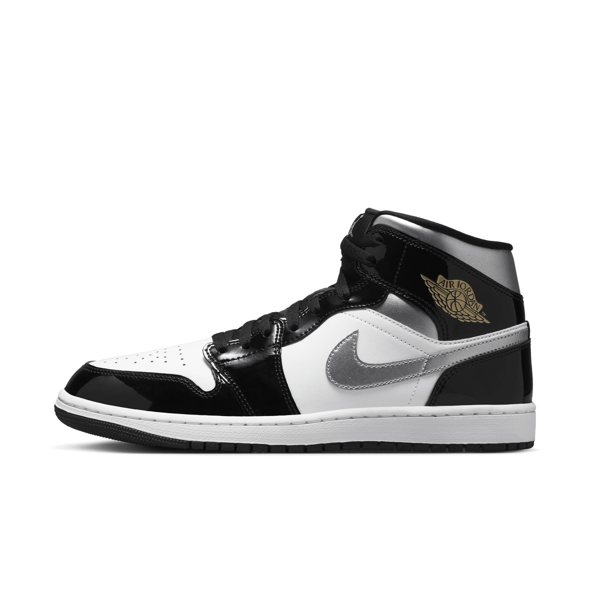 Jordan Mens Air Retro 1 Mid Casual Shoes Product Image
