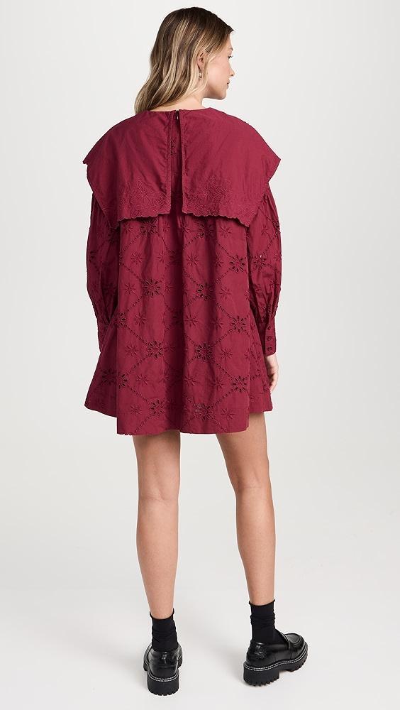 Damson Madder Clementine Collared Mini Dress | Shopbop Product Image