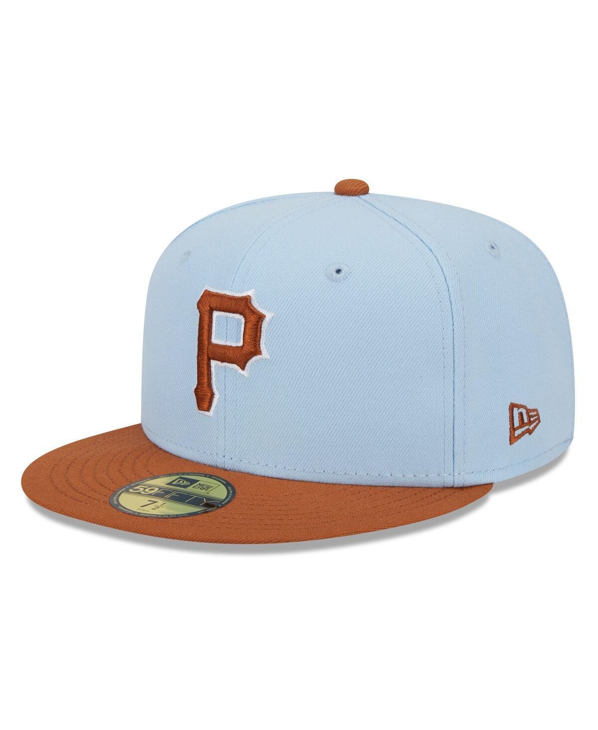 Mens New Era Blue/Red New York Yankees Spring Color Two-Tone 59FIFTY Fitted Hat Product Image