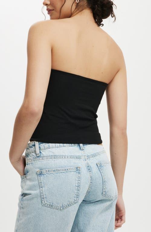 Cotton On Women's All Day Tube Top in Black at Nordstrom, Size Large Product Image