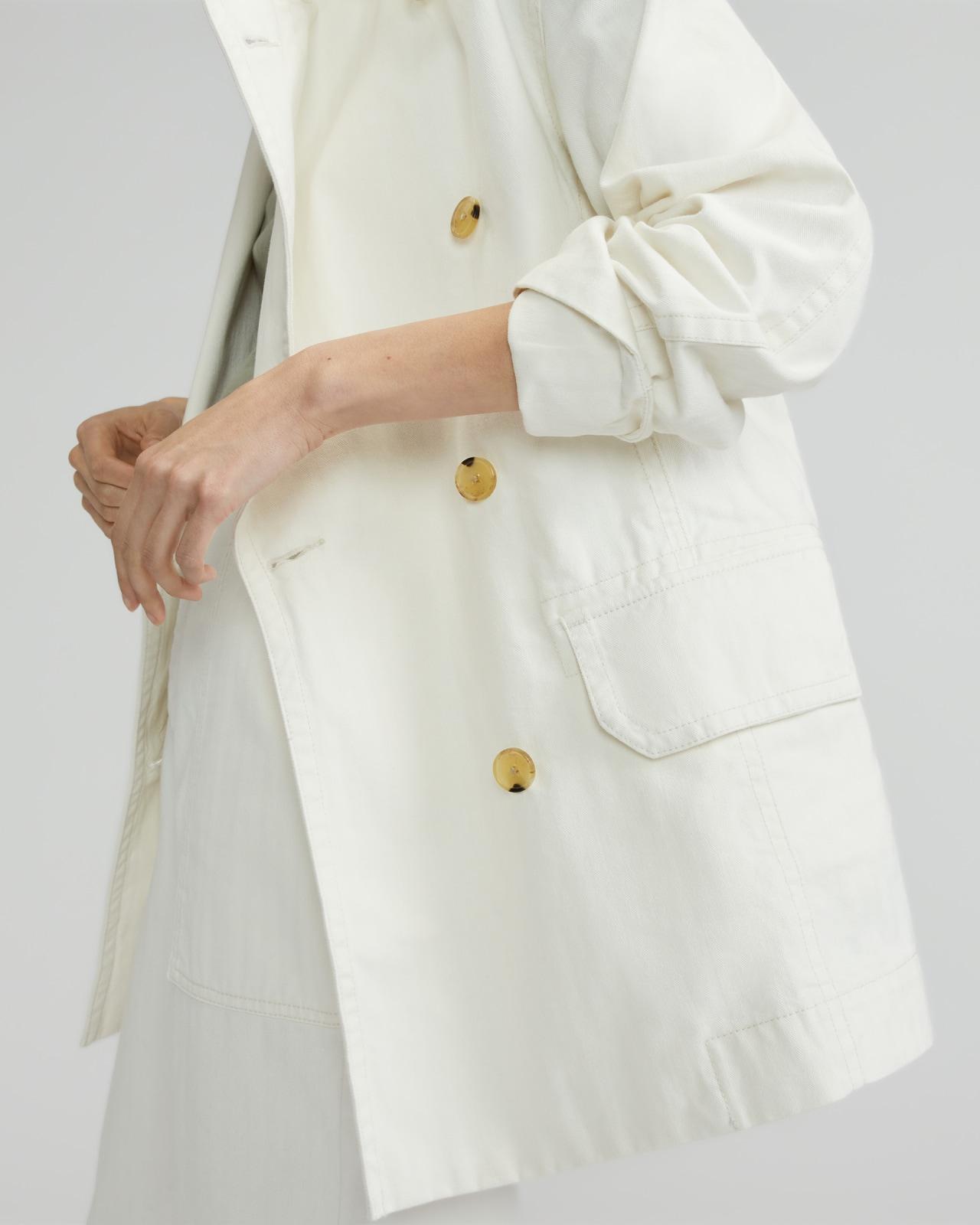 The Organic Cotton Herringbone Jacket Product Image