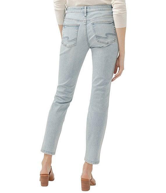 Silver Jeans Co. Mid Rise Slim Leg Boyfriend Jeans Product Image
