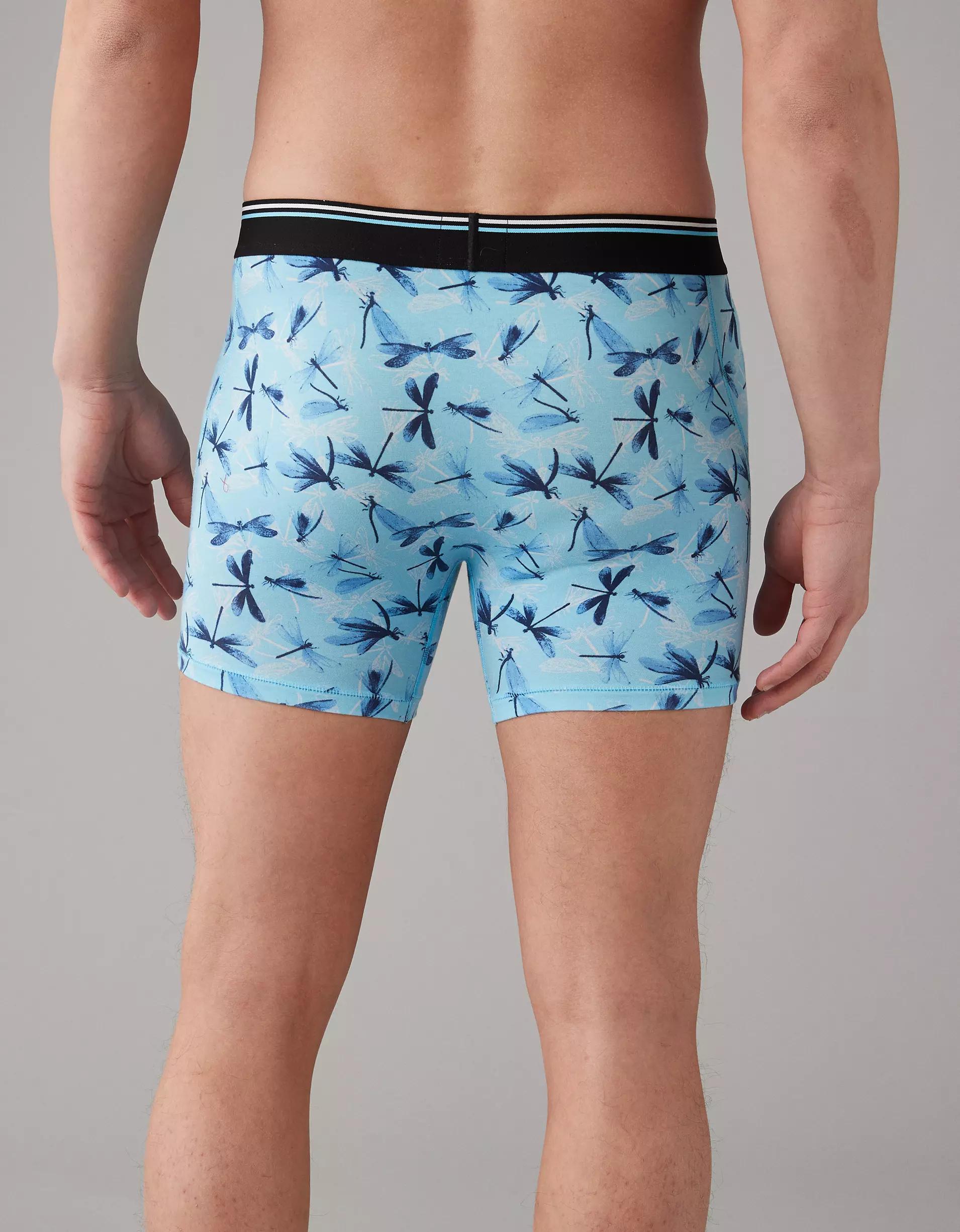 AEO Men's Dragonflies 4.5" Ultra Soft Boxer Brief Product Image