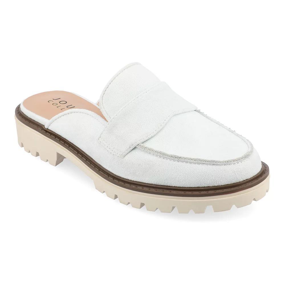 Journee Tru Comfort Foam™ Miycah Women's Mule Flats, Size: 6, Gray Product Image
