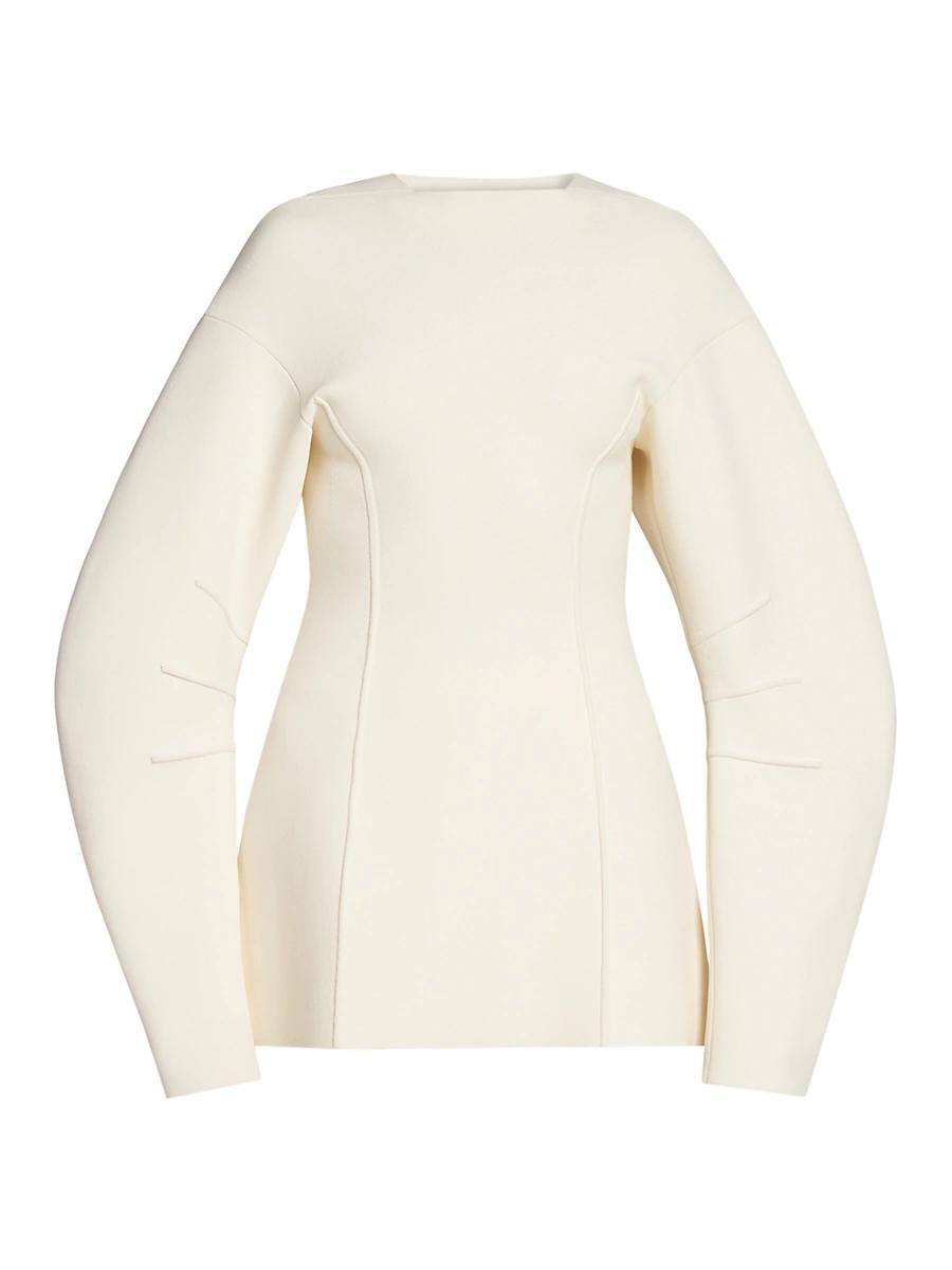Womens Seamed Longline Sweater Product Image