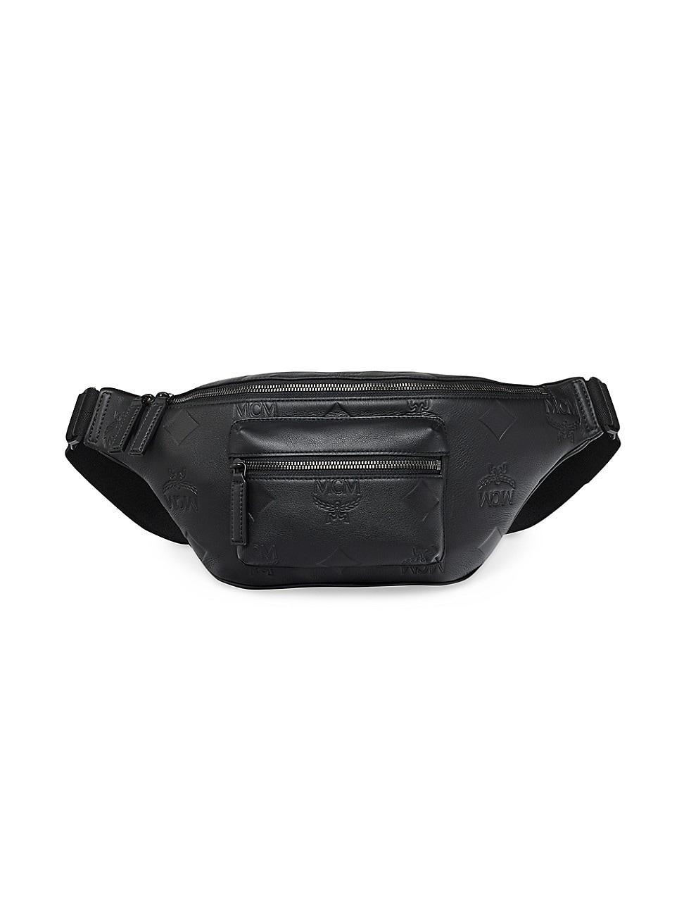 Mens Medium Fursten Maxi Monogram Embossed Leather Belt Bag Product Image