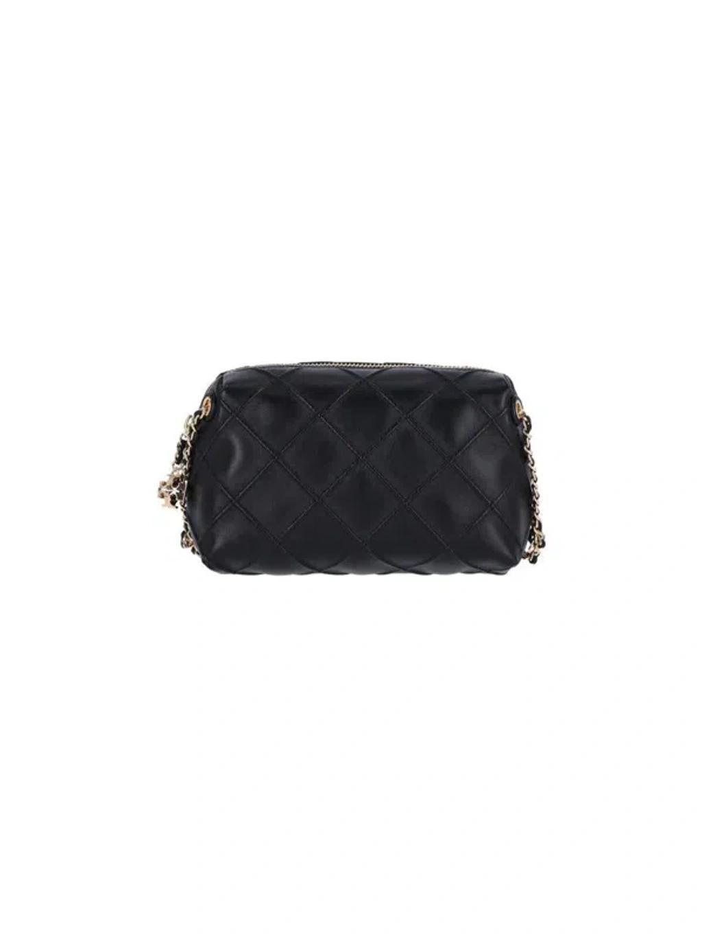 TORY BURCH Fleming Small Crossbody Bag Crossbody Bags Black Product Image