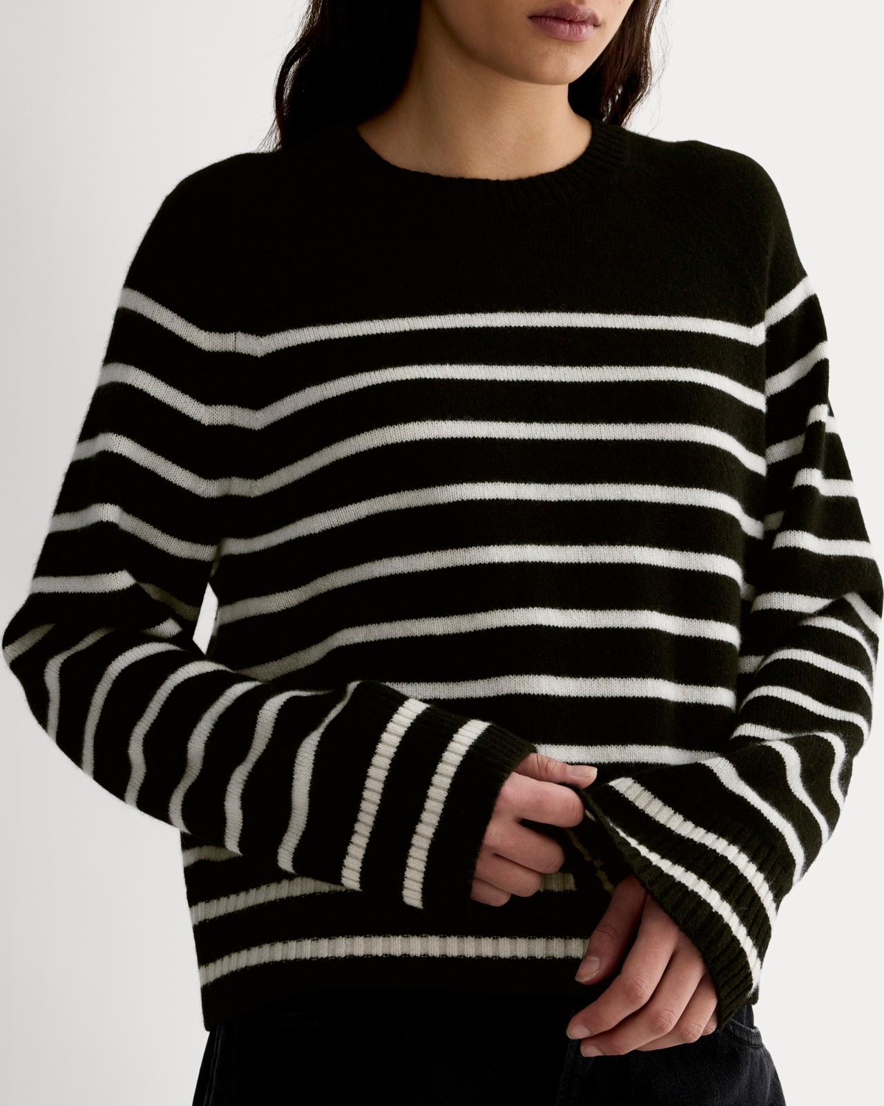 The Boxy Crew in Cashmere Product Image