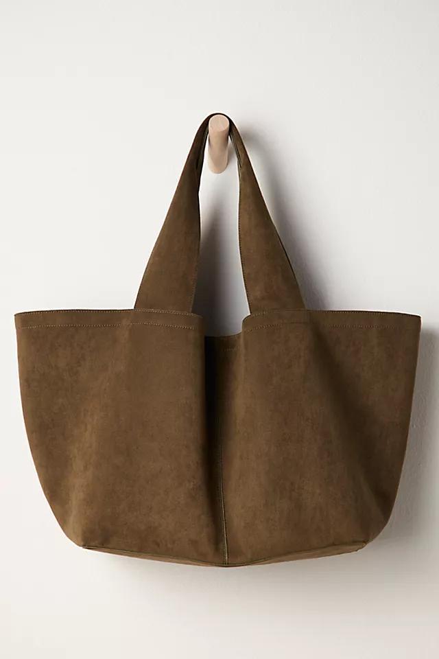 Blair Reversible Vegan Suede Tote Product Image
