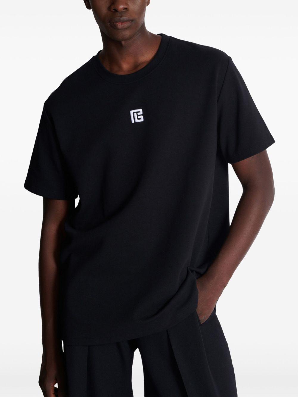 logo-embroidered t-shirt  Product Image