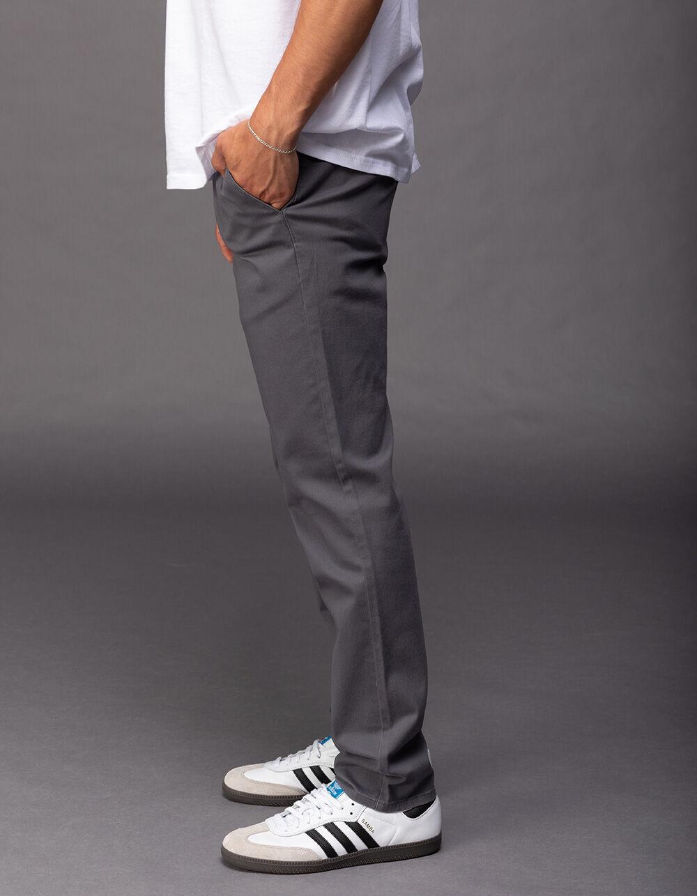 RSQ Mens Slim Chino Pants - GUNMETAL Product Image