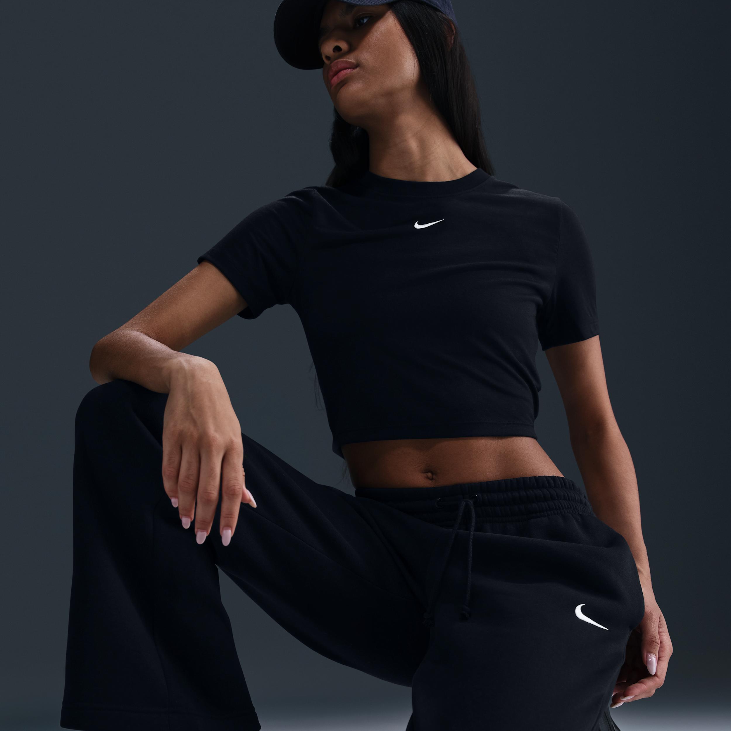 Women's Nike Sportswear Phoenix Fleece Mid-Rise Open-Hem Pants Product Image