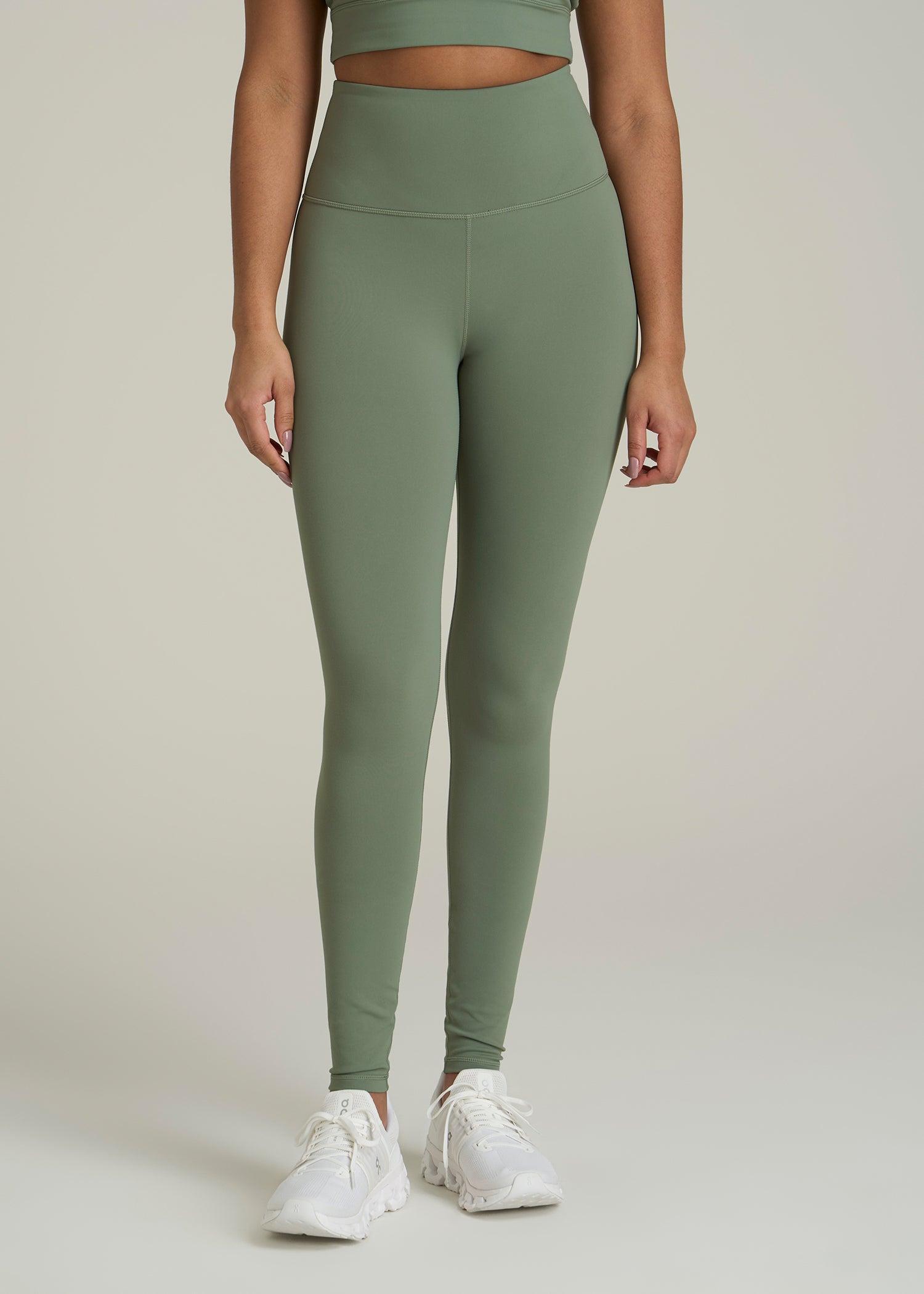 Balance High-Rise Leggings for Tall Women in Dark Seagrass Product Image