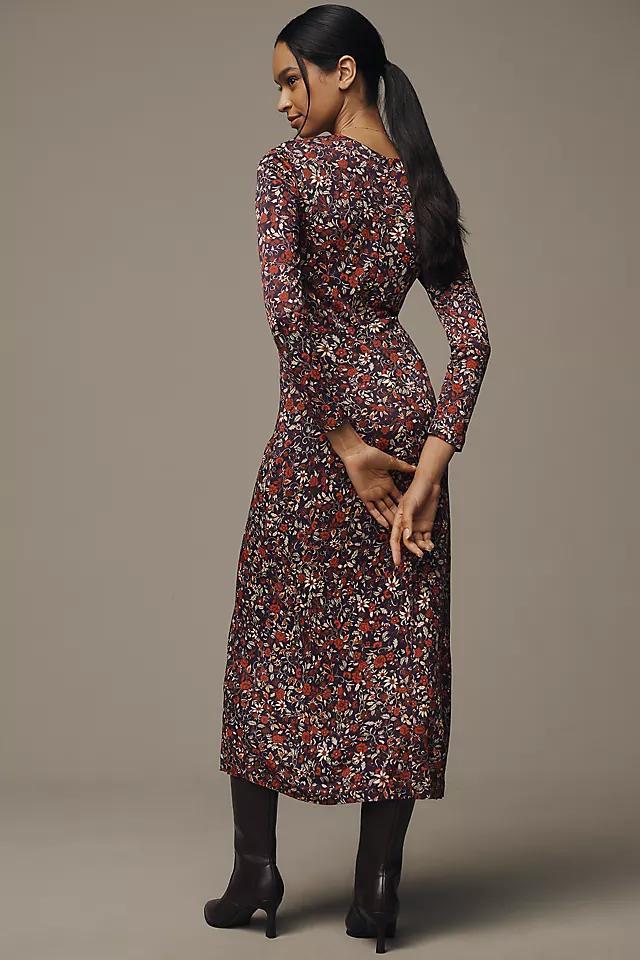 Farm Rio Chelsea Garden Long-Sleeve Deep-V Maxi Dress Product Image