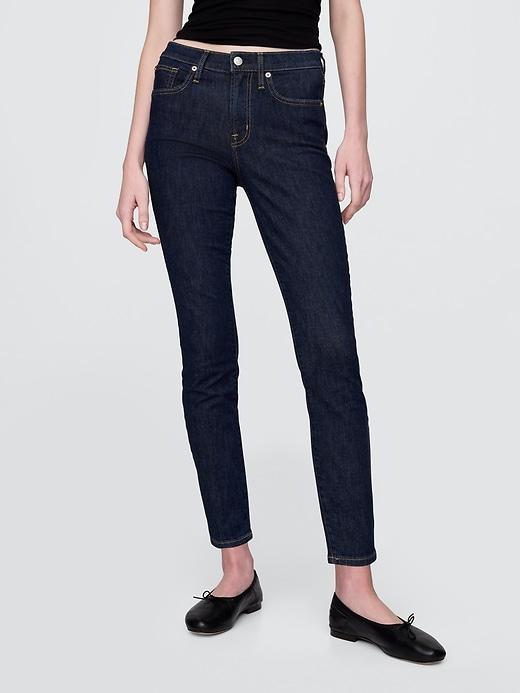 Mid Rise True Skinny Jeans Product Image