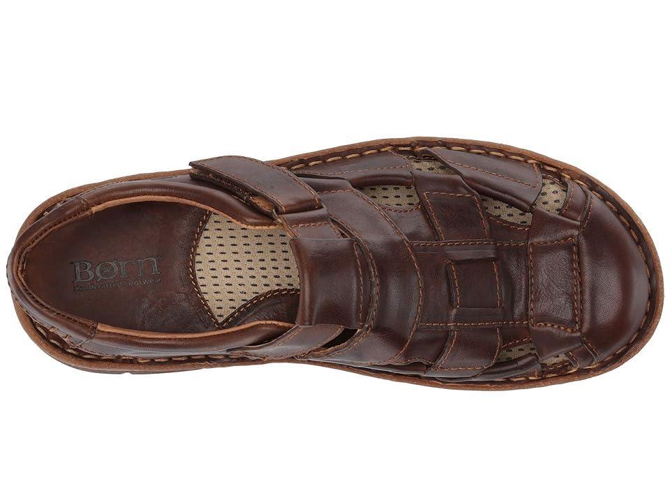 Born Mens Cabot III Leather Fisherman Sandals Product Image
