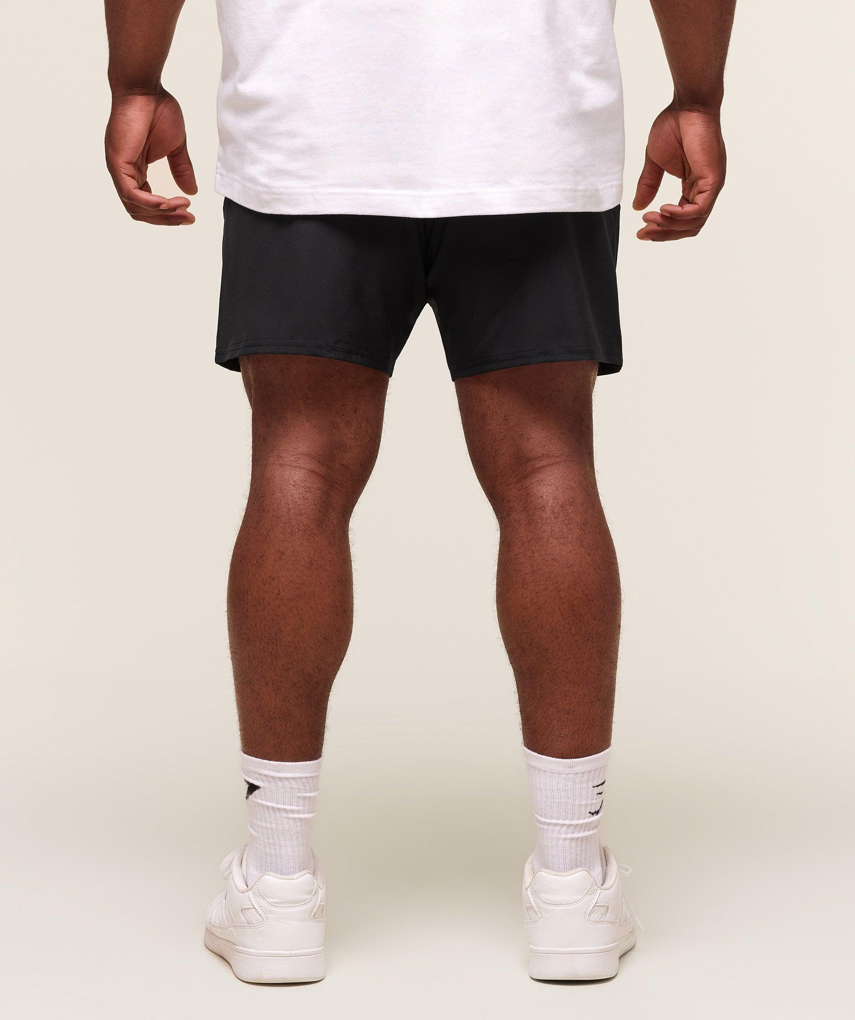 Gymshark Olympic Bar 7" Short - Black Male Product Image