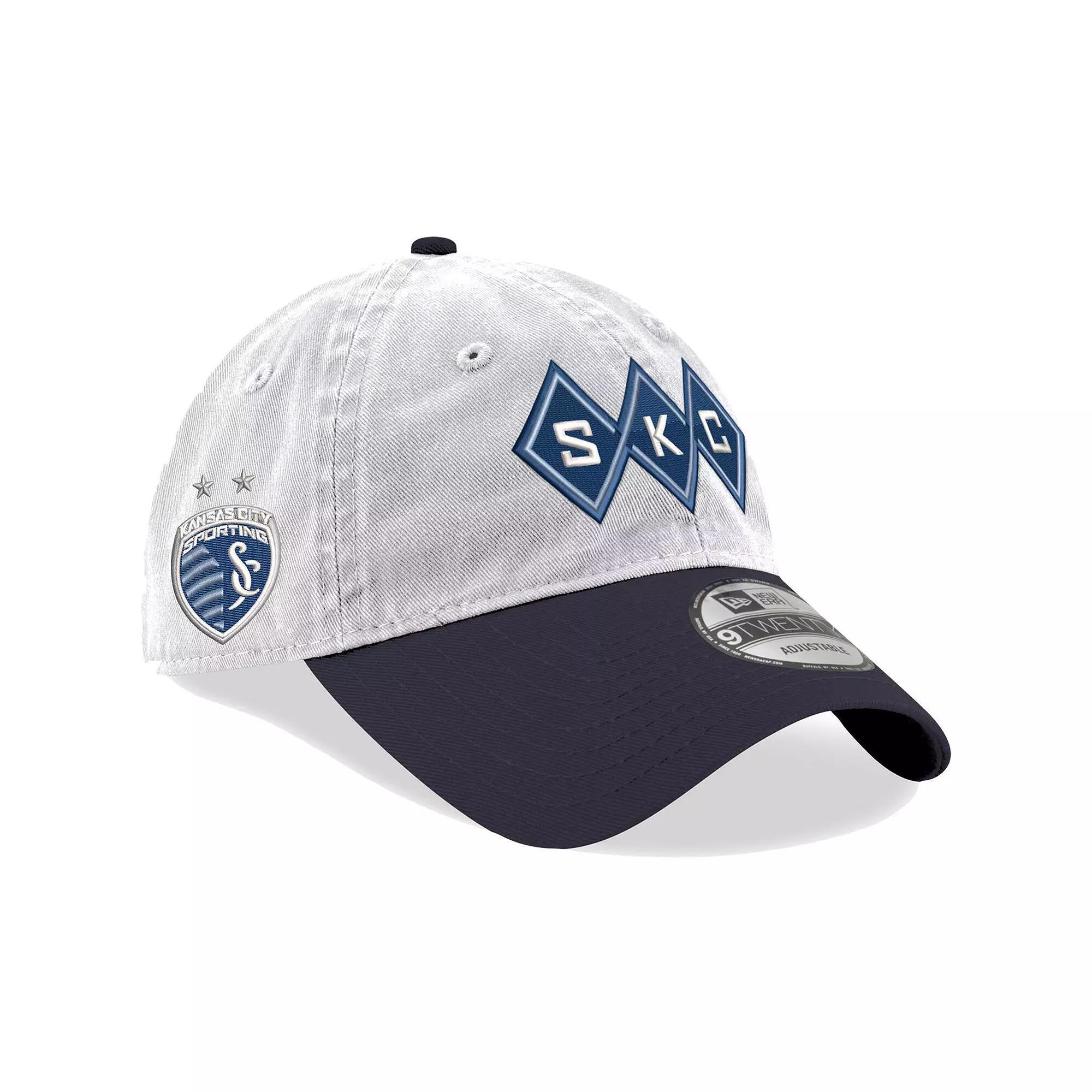 Mens New Era Sporting Kansas City Jersey Hook 9TWENTY Adjustable Hat Product Image