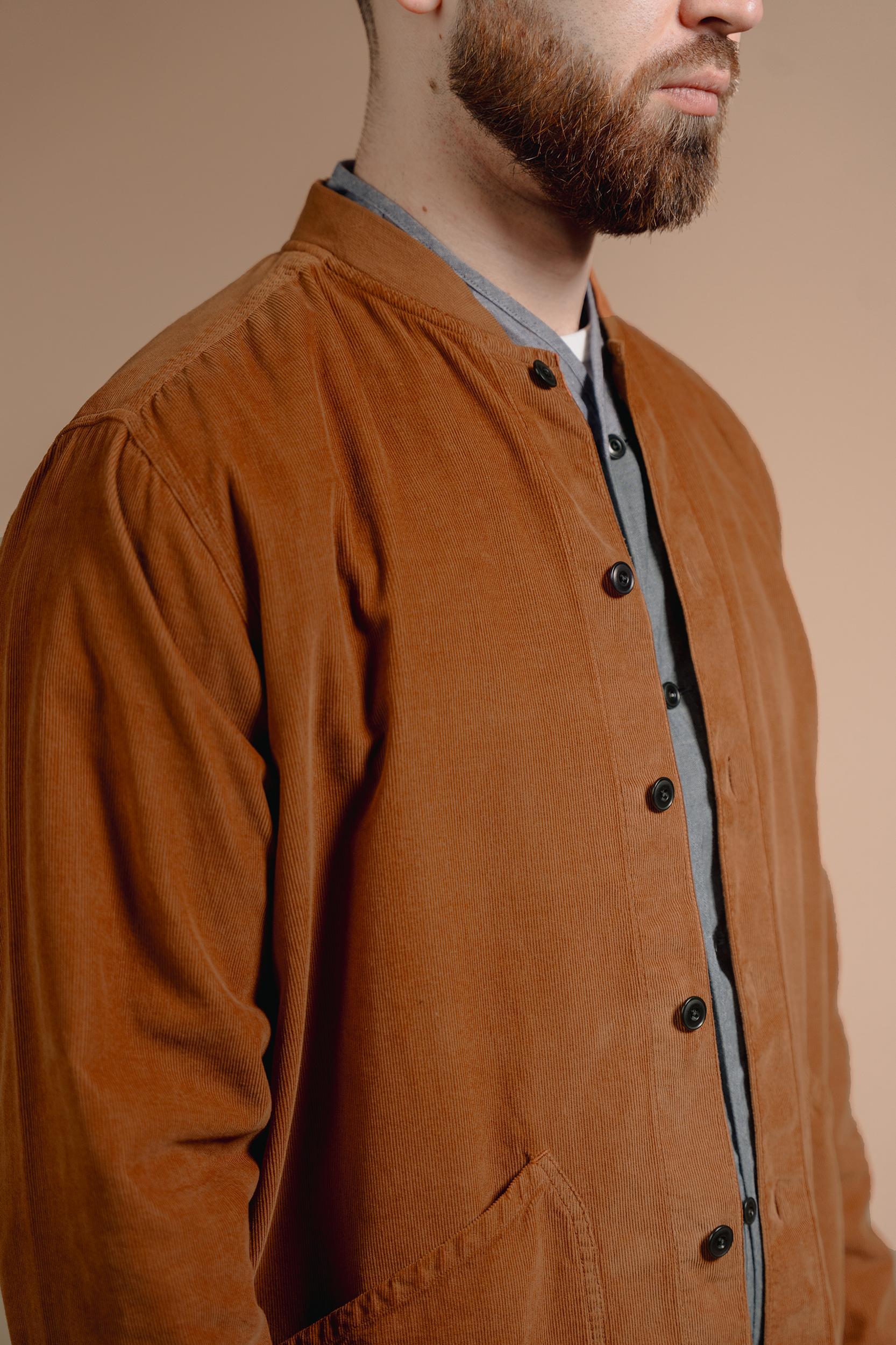 Archive Cord Baseball Overshirt Product Image