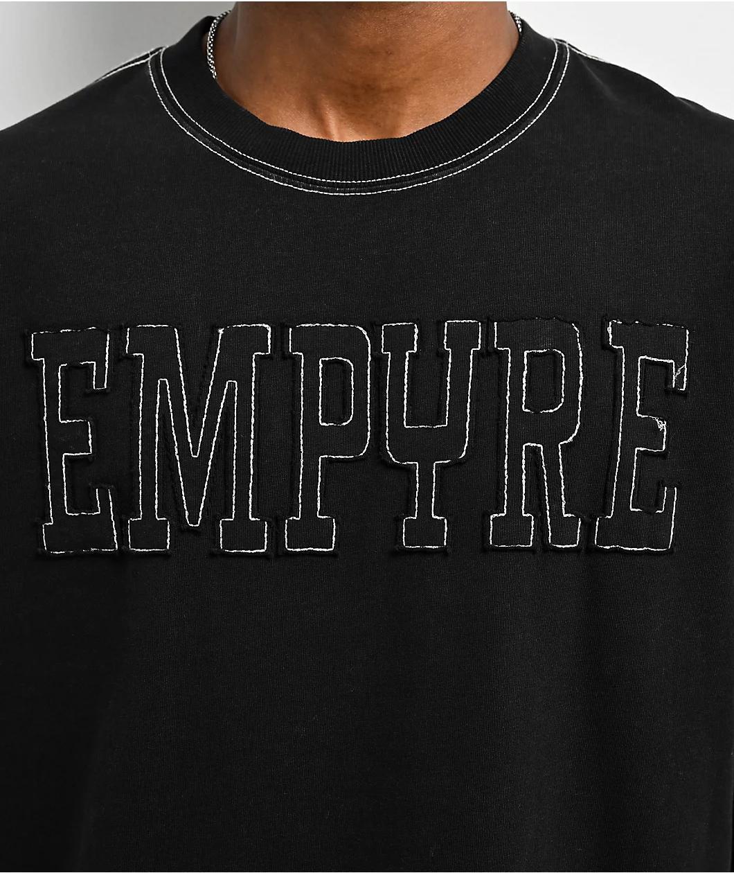 Empyre Cowboy Stitch Knit Black T-Shirt Product Image