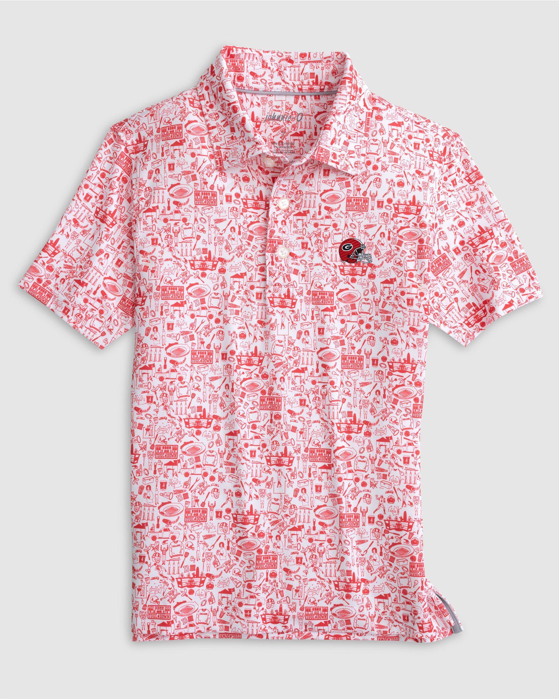 Elon Tailgater 2.0 Jr. Printed Jersey Performance Polo Product Image