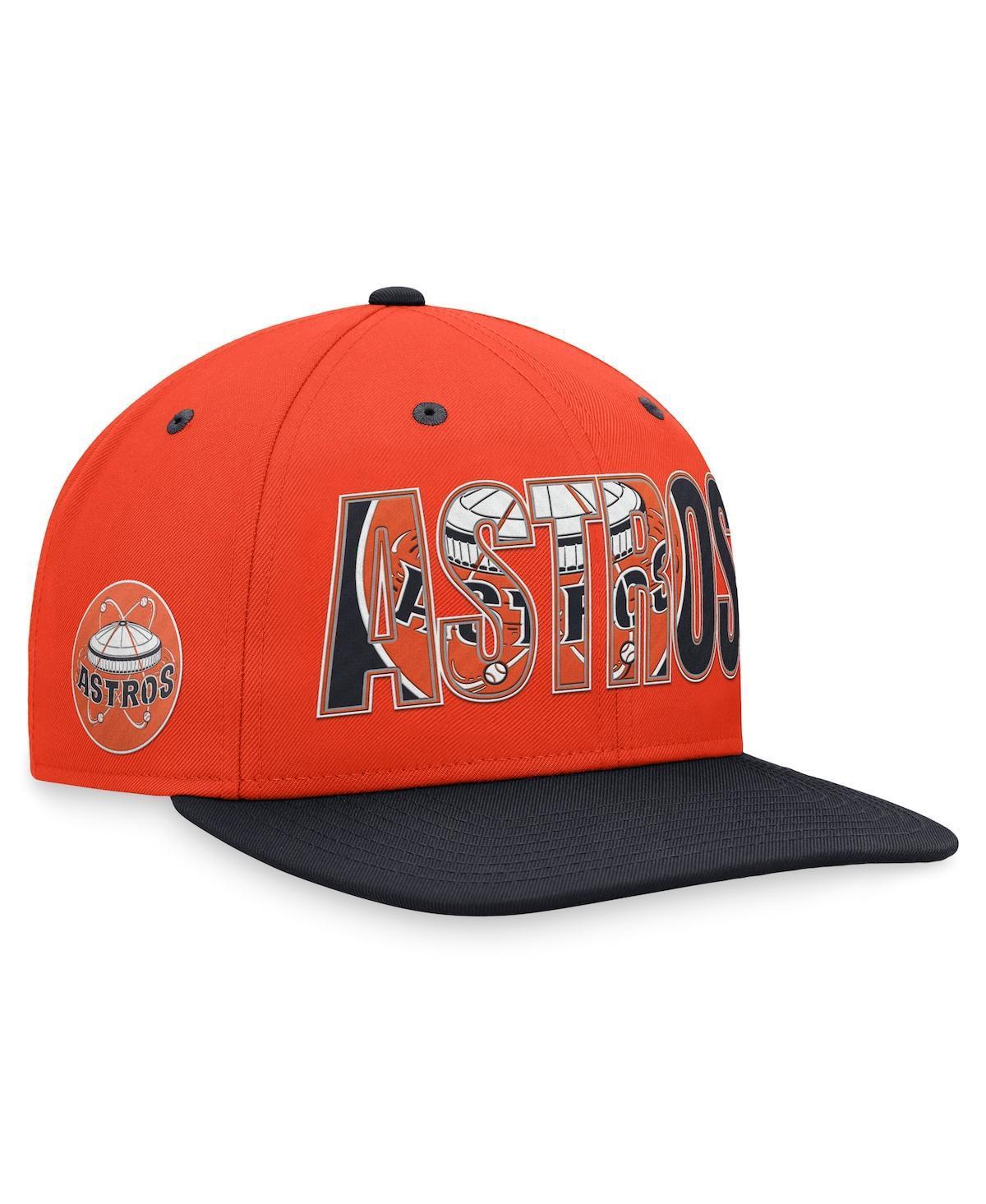 Men's Nike Orange Detroit Tigers Cooperstown Collection Pro Snapback Hat Product Image