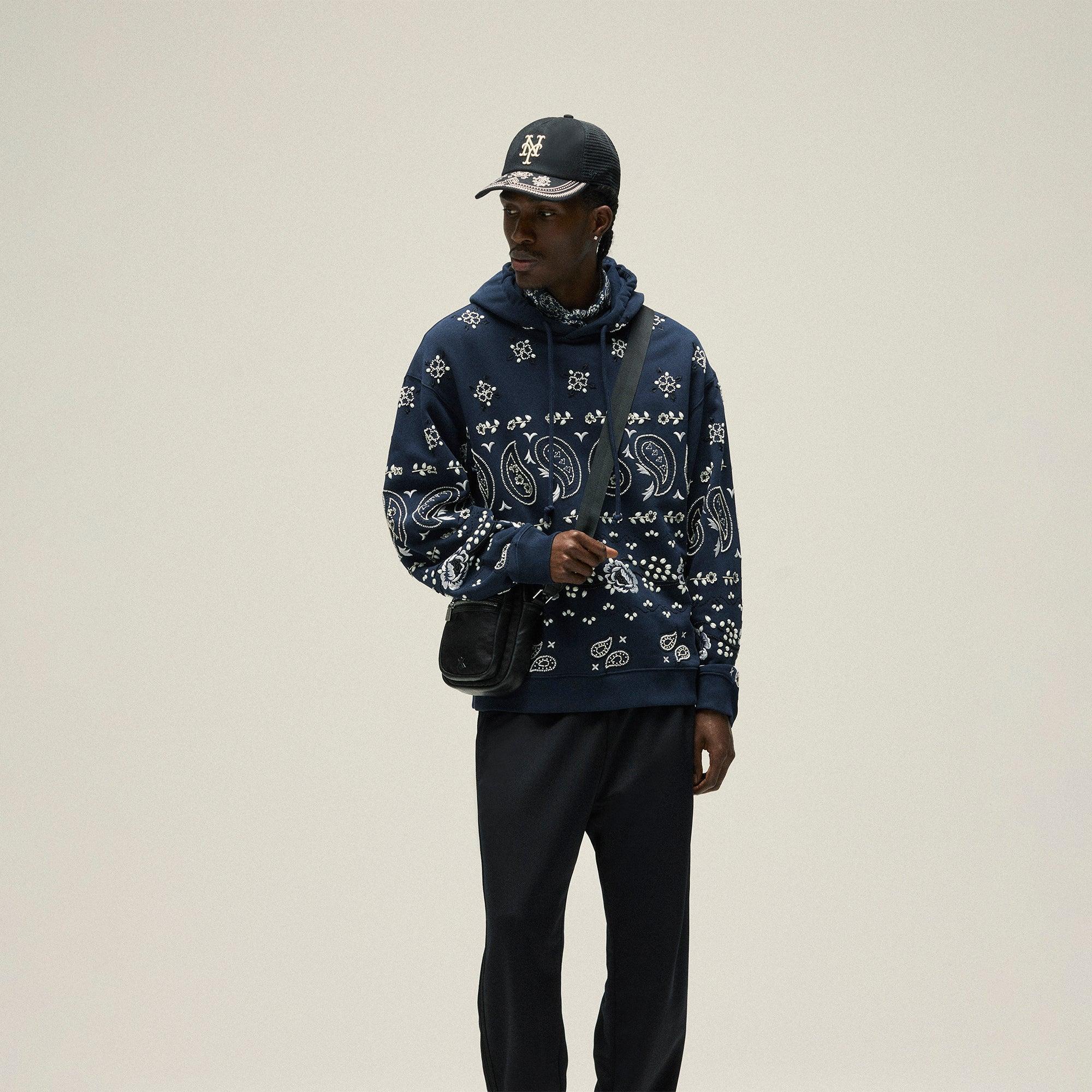 &Kin Paisley Floral Williams III Hoodie - Nocturnal Male Product Image