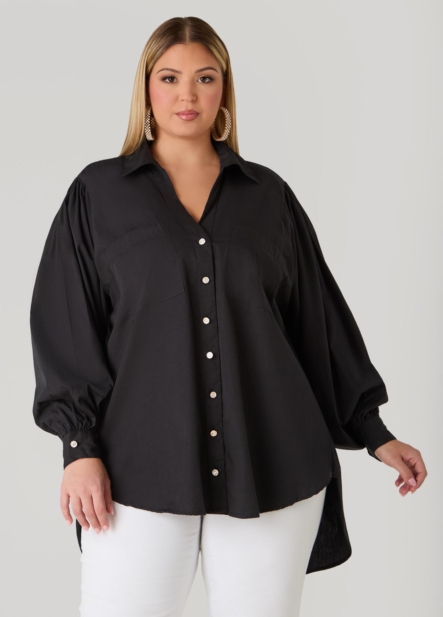 Tie Up Open Back Shirt Product Image