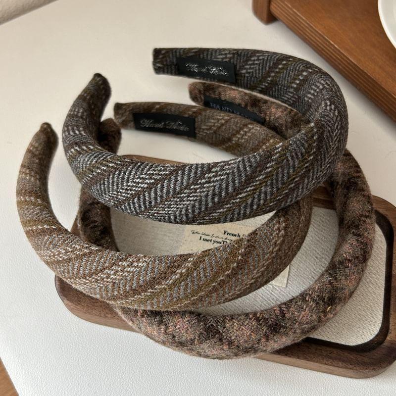 Plaid Headband Product Image