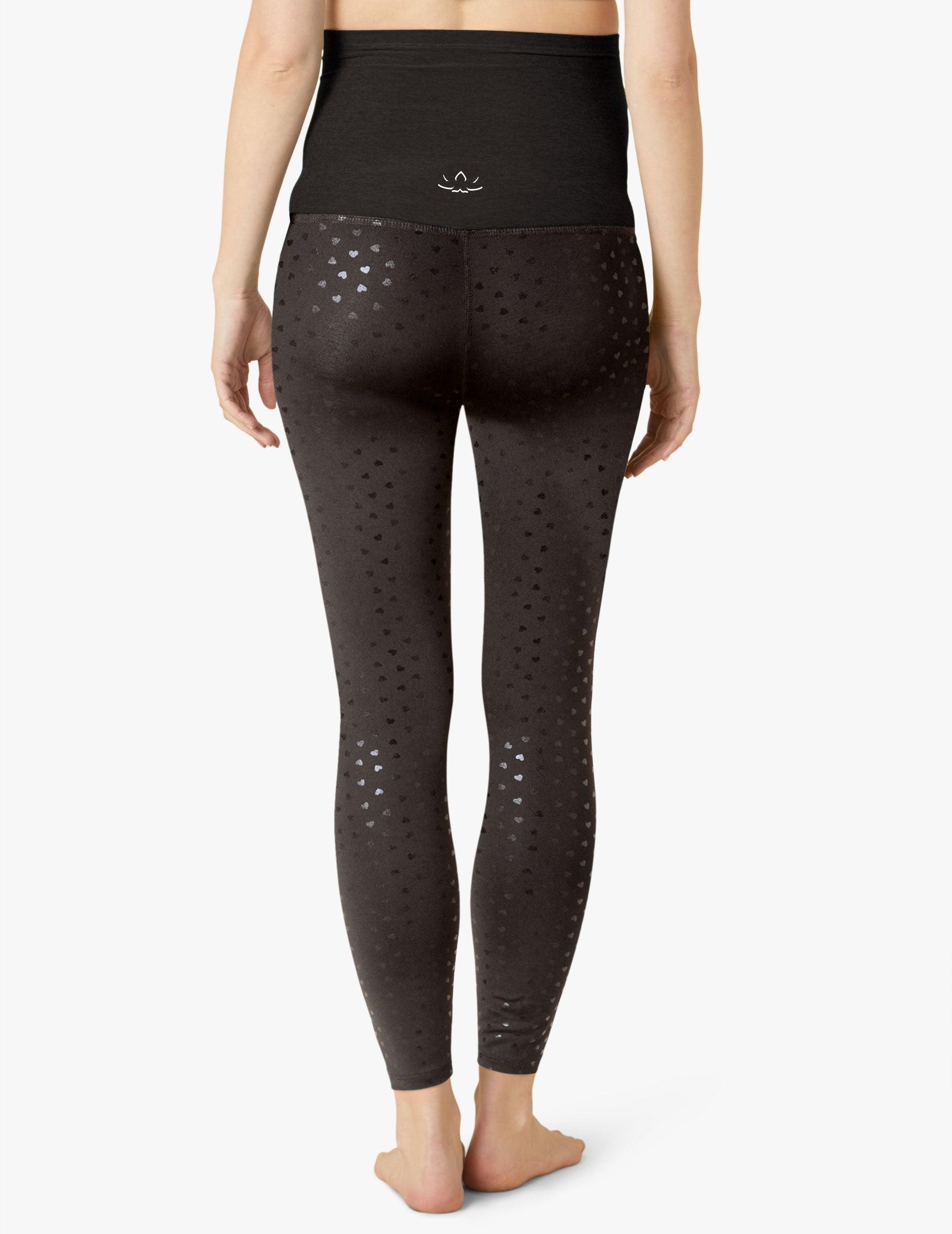 Hearts PowerShine High Waisted Maternity Midi Legging Product Image