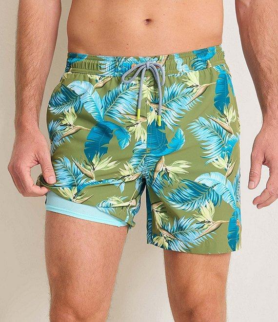 Tommy Bahama Naples Paradiso Sand 6#double; Swim Trunks Product Image