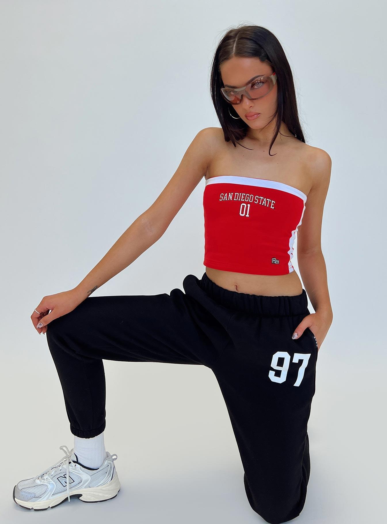 SDSU All Star Tube Top Red Product Image