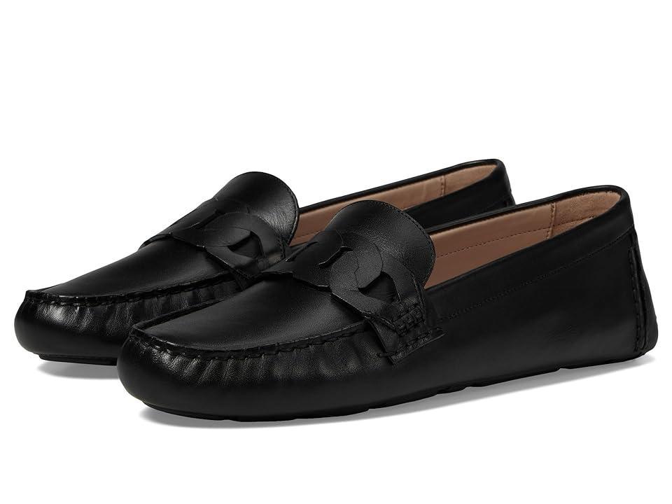 Cole Haan Womens Evelyn Chain Drivers - Black Size 6.5 Product Image