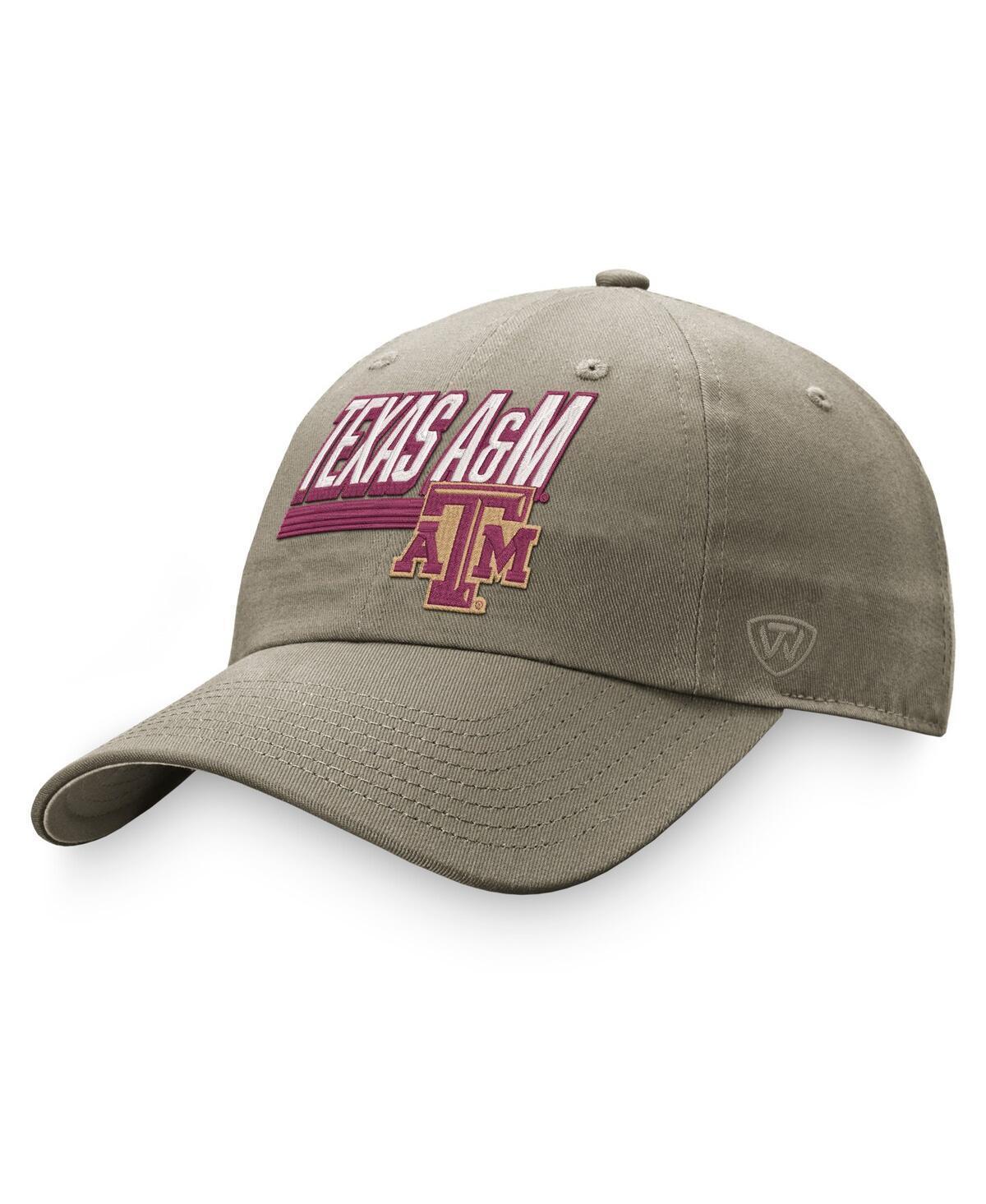 Men's Top of the World Khaki NDSU Bison Slice Adjustable Hat, Nds Beig K Product Image