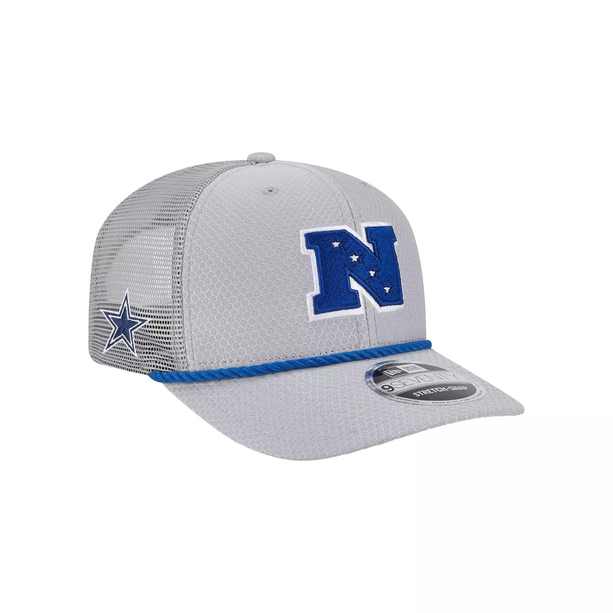 Mens New Era Gray Dallas Cowboys 2025 Pro Bowl 9SEVENTY Stretch-Snap Hat Product Image
