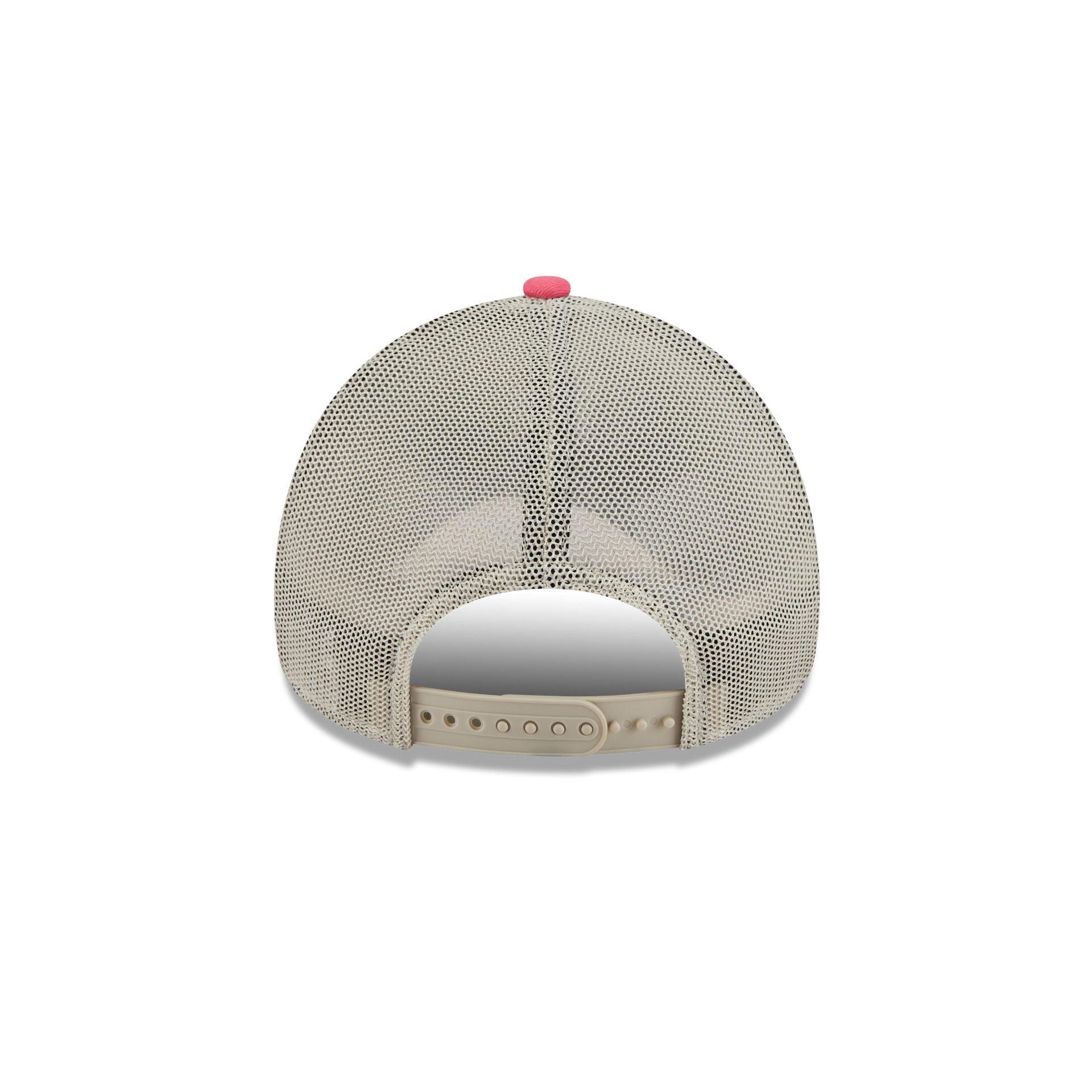 Tecolotes de los Dos Laredos Two-Tone Pink Rose 9FORTY A-Frame Snapback Hat Male Product Image