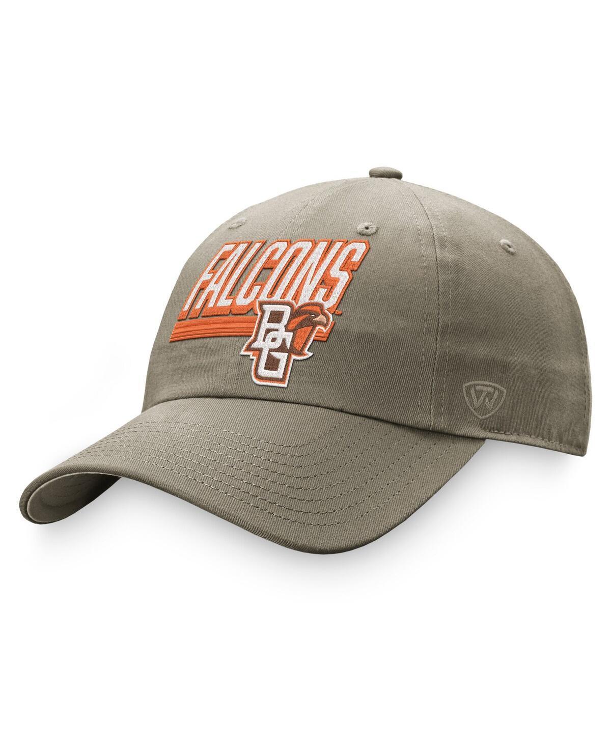 Men's Top of the World Khaki Arizona State Sun Devils Slice Adjustable Hat, Beig K Product Image
