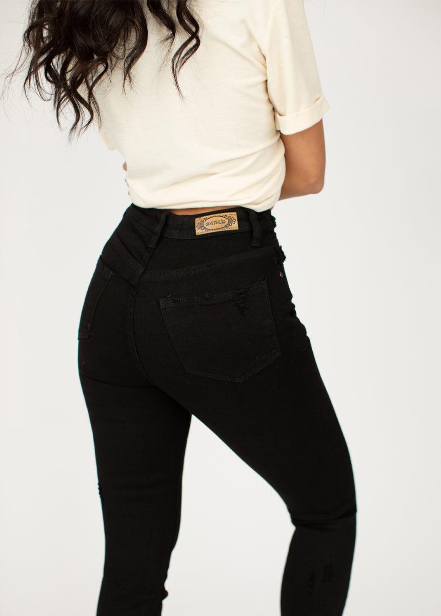 Nilou Denim in Black Female Product Image