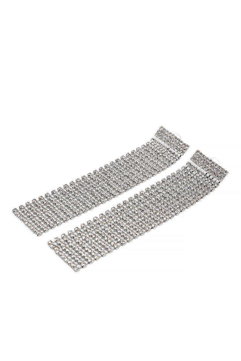 Rhinestones Earrings Product Image