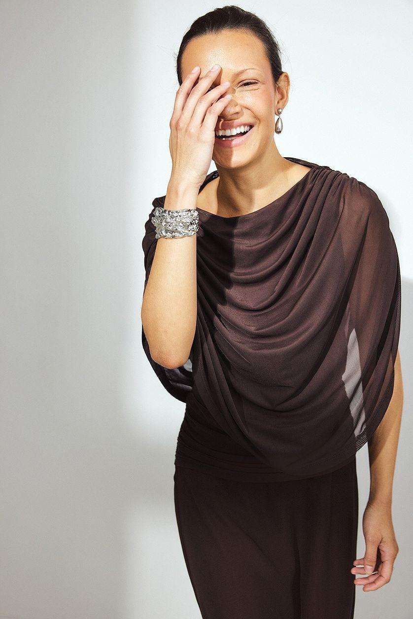 Draped Cape Top Product Image