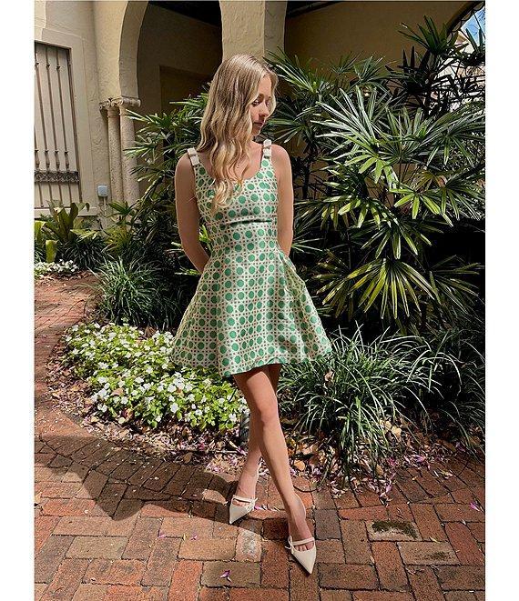 Mestiza New York Gillian Silk Twill Blend Scoop Neck Sleeveless Mini Dress Product Image