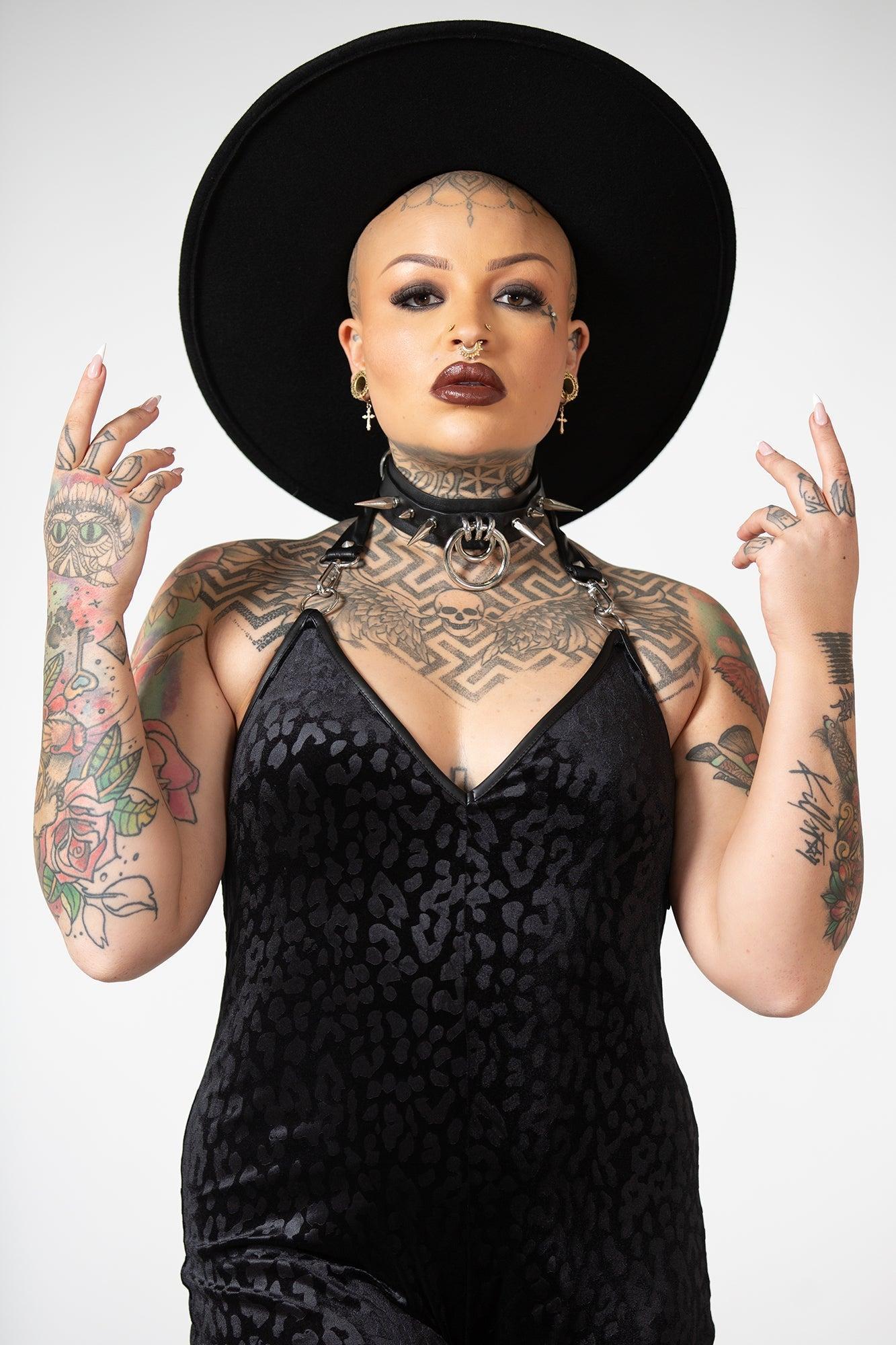 Huntress Halter Catsuit [B] - Resurrect Female Product Image