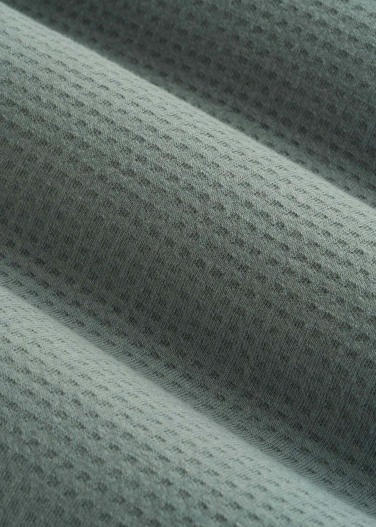 Cloud Knit Waffle Long Sleeve in Trooper Male Product Image