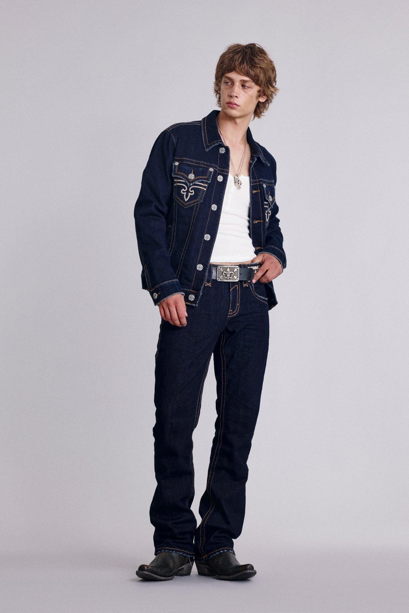 Jegor Denim Jacket Male Product Image