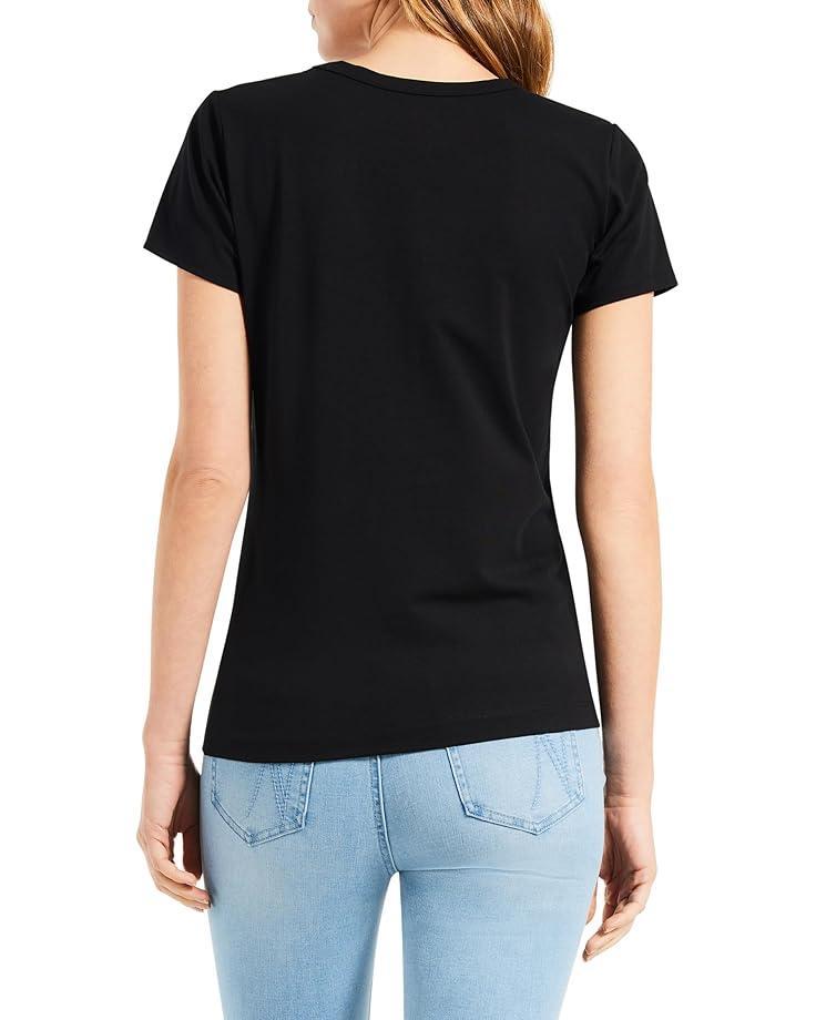 Soft Stretch Supima Tee Scoop Neck Short Sleeve Product Image