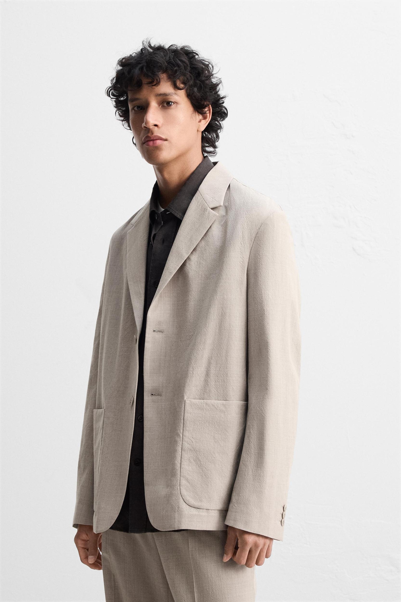 100% WOOL SUIT JACKET Product Image