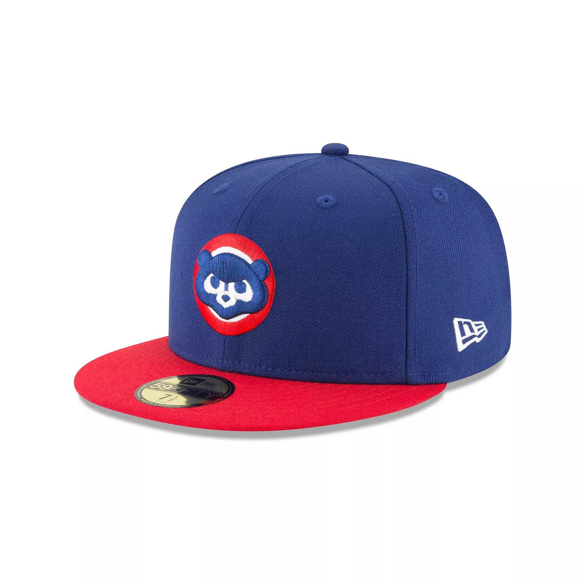 Men's New Era Royal Chicago Cubs Cooperstown Collection Wool 59FIFTY Fitted Hat, Size: 6 7/8, Blue Product Image