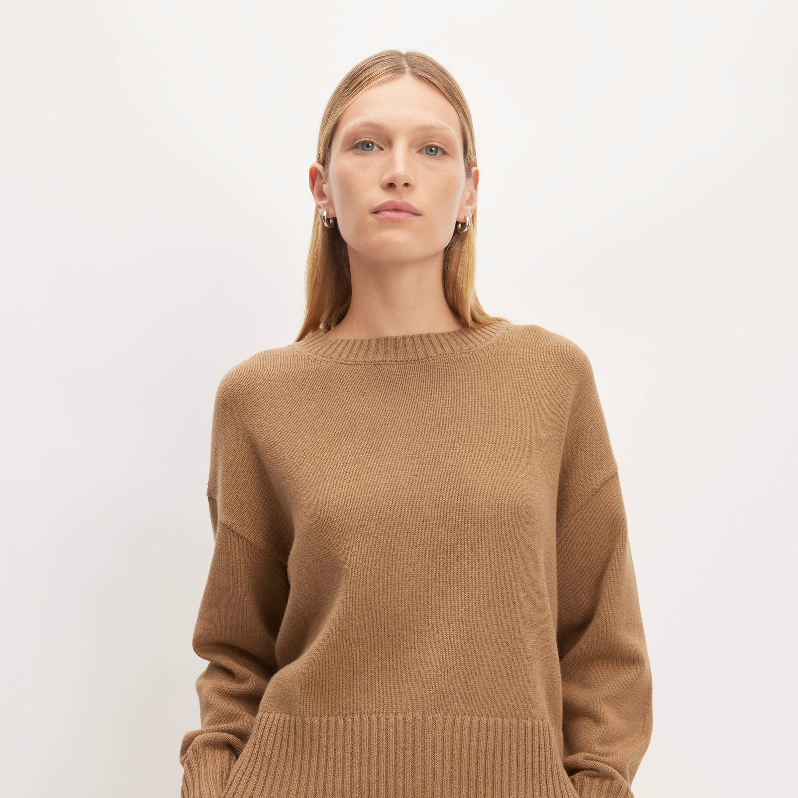 The Boxy Sweater in Everyday Cotton Product Image