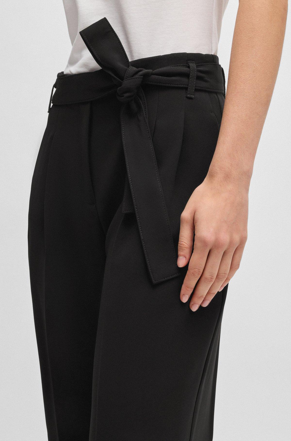 Regular-fit blazer in crease-resistant crepe Product Image